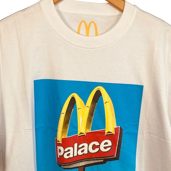Palace McDonald's Graphic Short Sleeve Tee Shirt - Picture 3 of 11